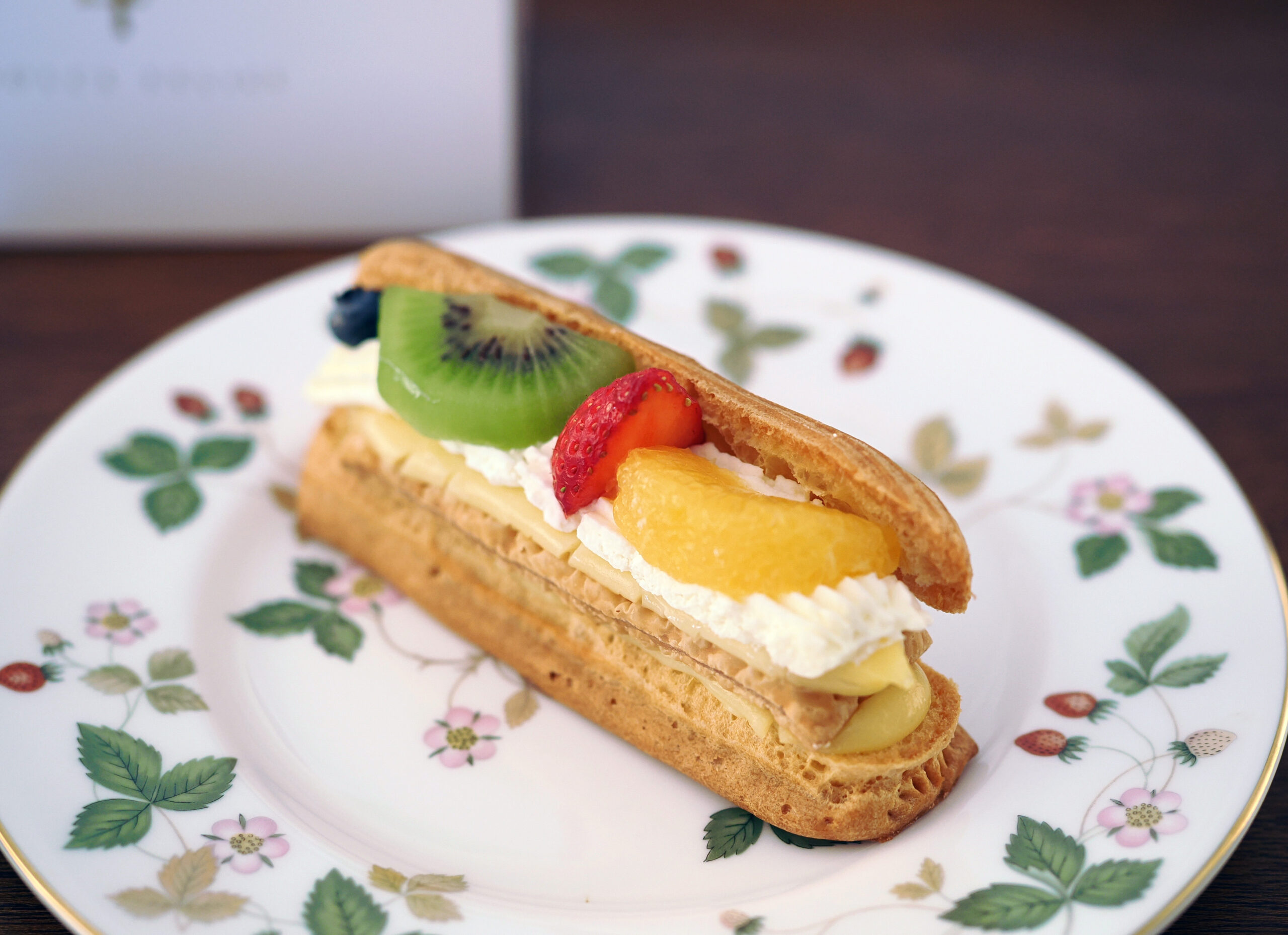 DOLCE FELICE's 'Four Fruits Eclair'.