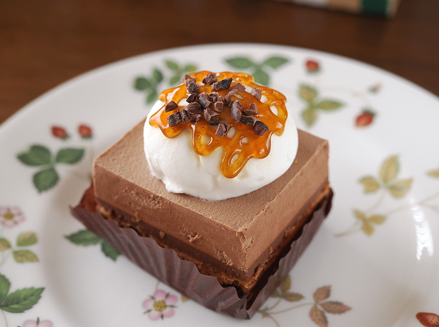 Starbucks Chocolate Mousse Cake with Soft Whipped Pie