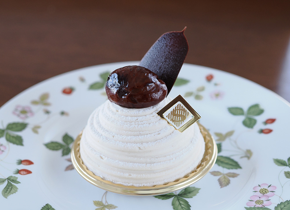 Shiseido Parlour Mont Blanc (chestnut and cream dessert)