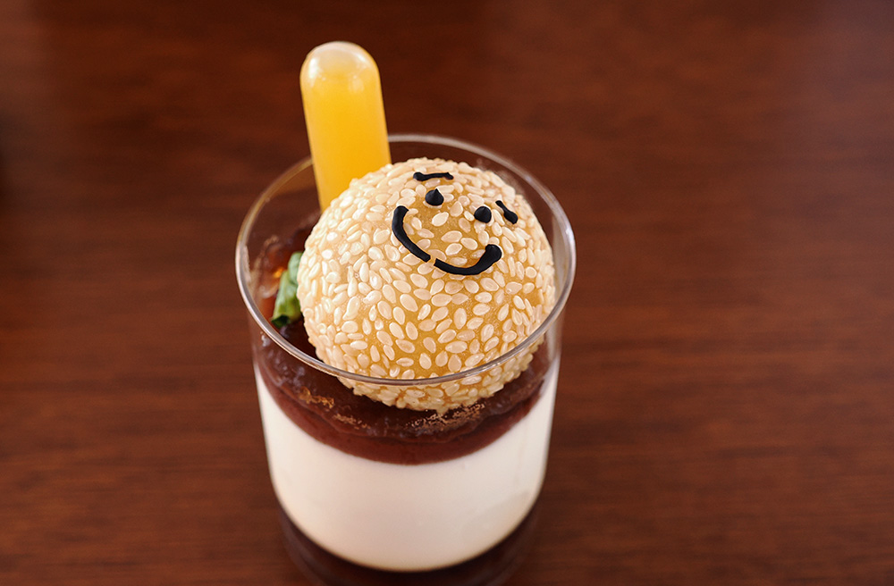 Kageyamaro apricot pudding