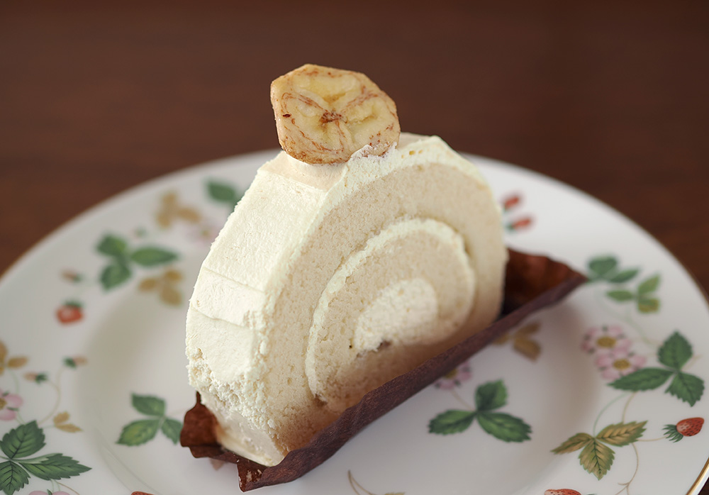 Starbucks Banana Rice Floue Rolled Cake