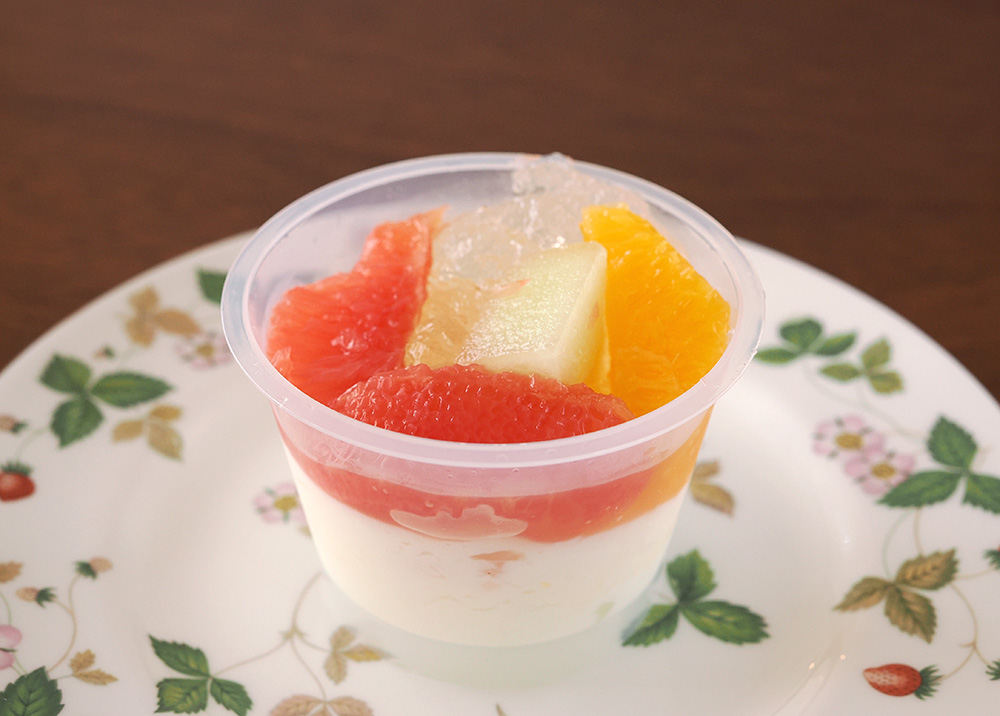 Seijo Ishii Fresh citrus and melon apricot jelly