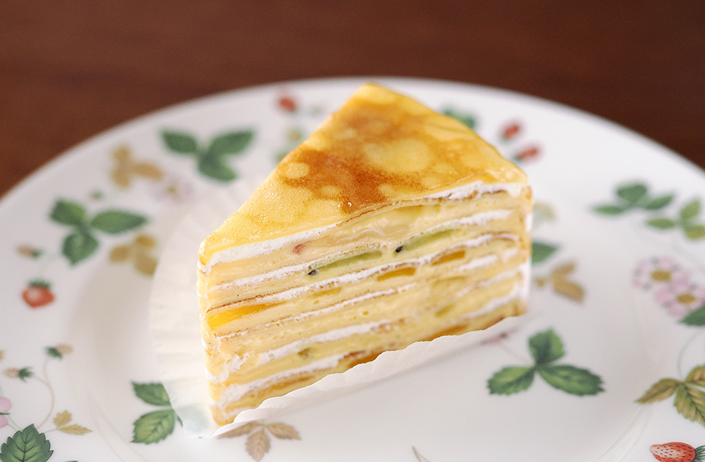 Ala bonne heute Fruit mille crepe