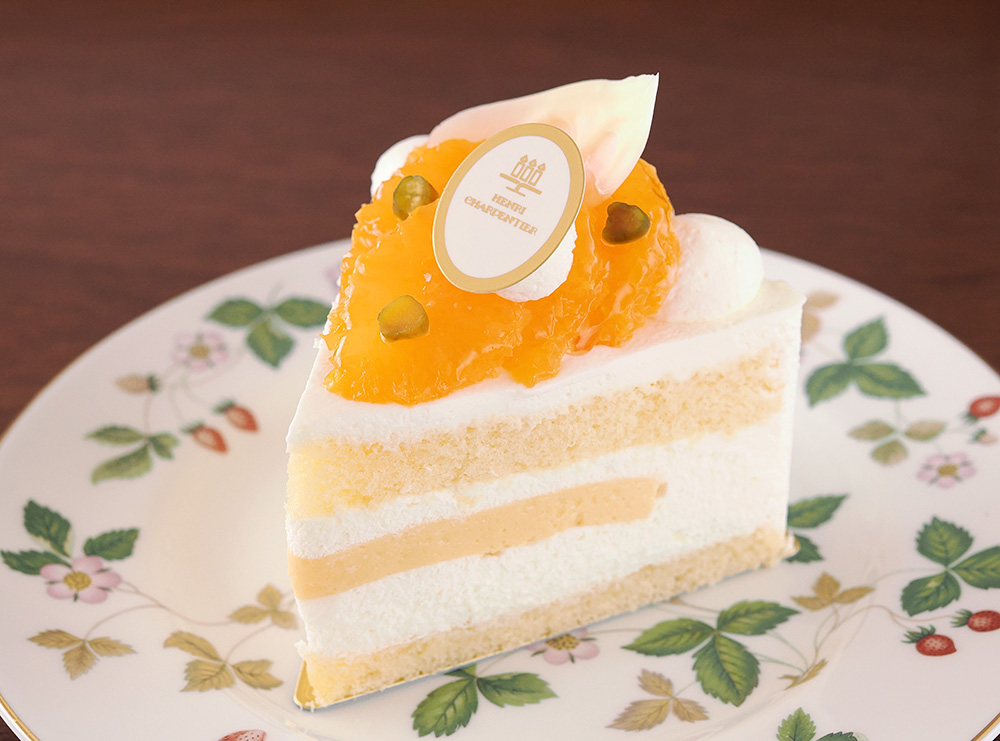 Henri Charpentier Kiyomi orange shortcake