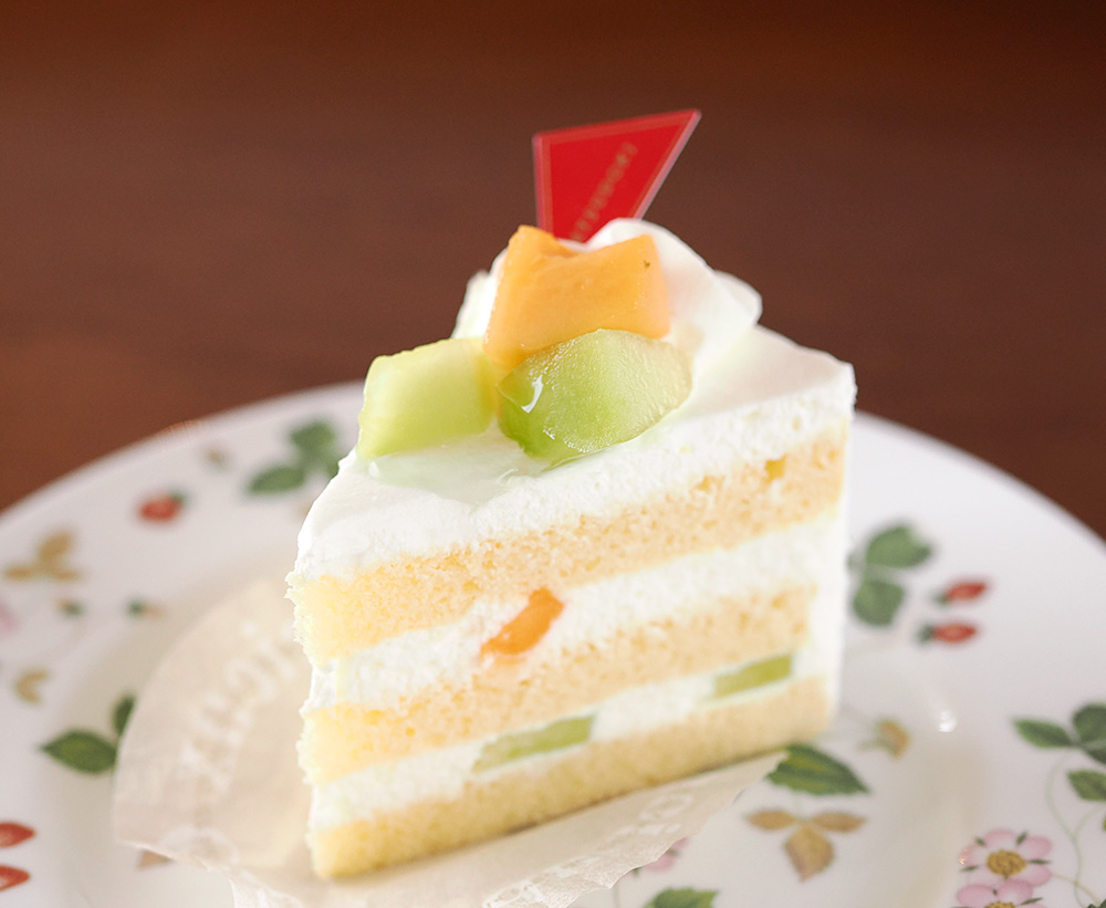 YATSUDOKI Shortcake with Ibaraki Prefecture Melon