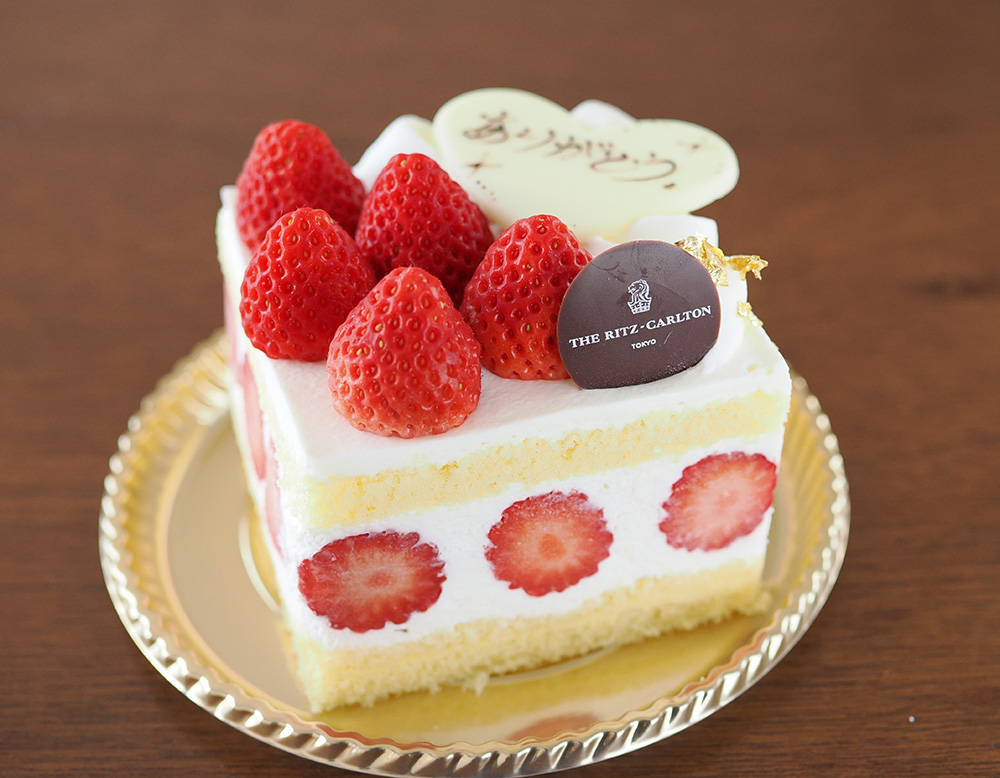 리츠칼튼 딸기 쇼트케이크