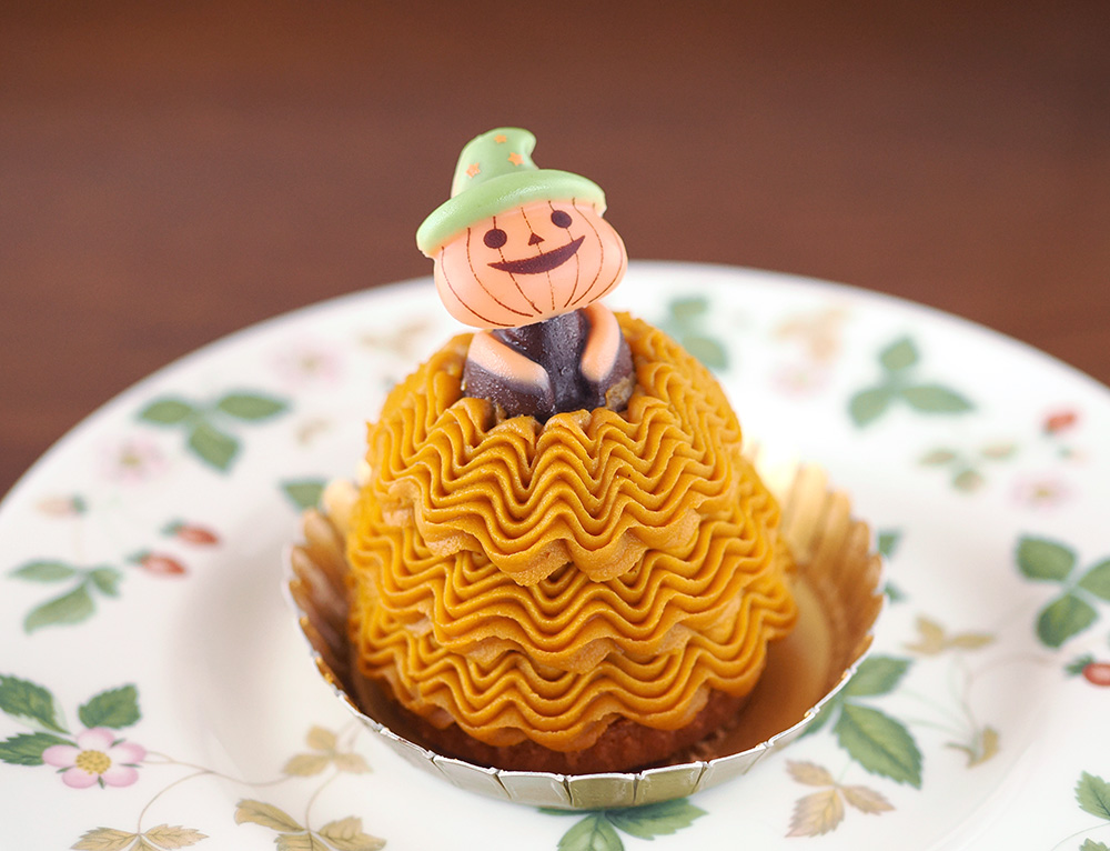 The Cafe pumpkin mont blanc