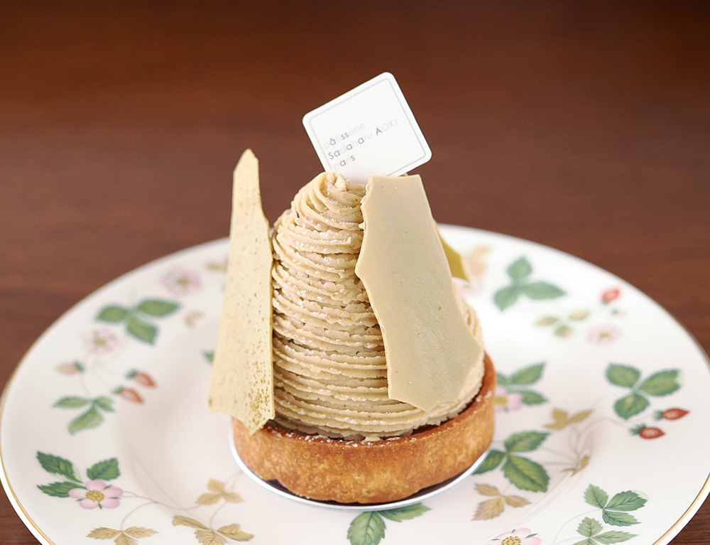 Patisserie Sadaharu Aoki Mont Blanc Waguri Houjicha