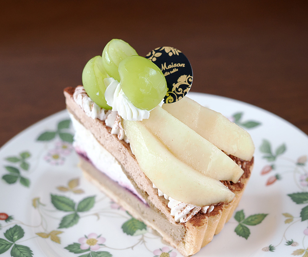 La Maison La France 與 Shine Muscat Tart（馬斯喀特塔爾特）