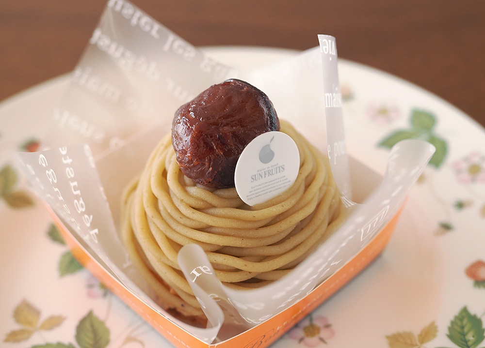 Sun Fruits Japanese Chestnut Mont Blanc