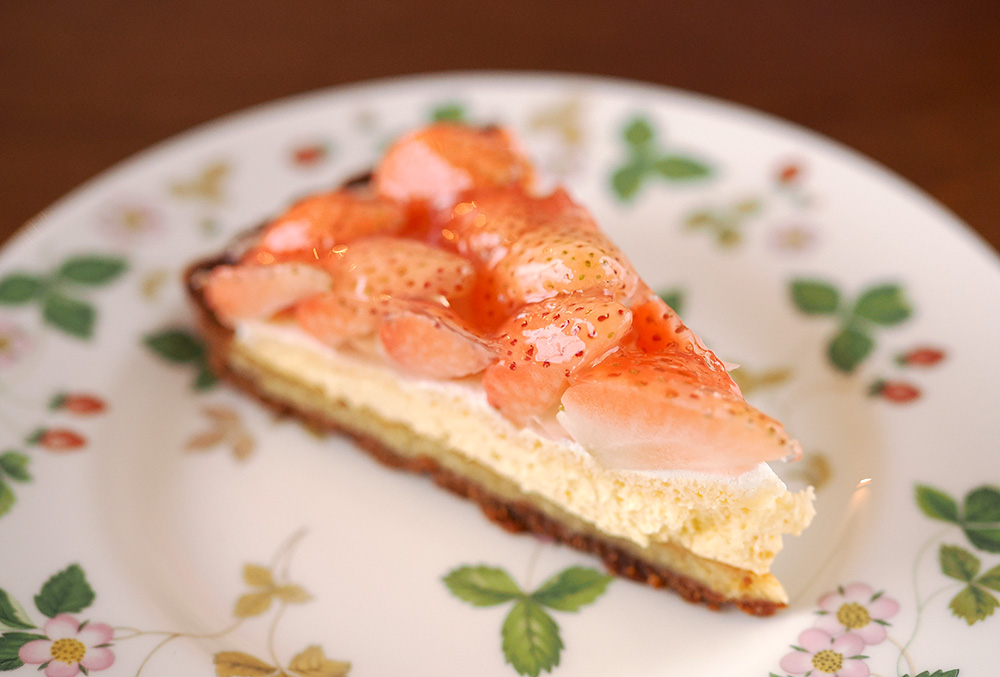 라 캄파뉴 화이트 스트로베리 "아와유키" 타르트