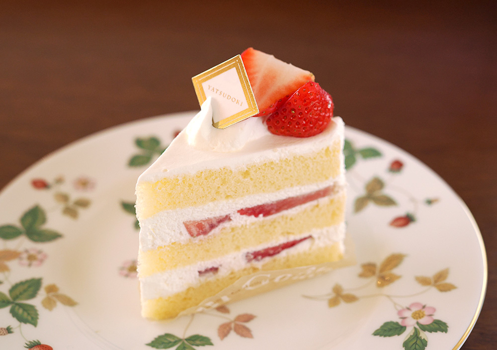 Strawberry Shortcake Made with Strawberries from Yatsudoki's Own Farm